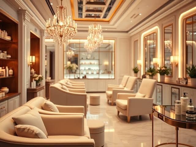 Elegant salon ambiance at Tian Tian